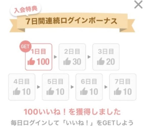 Omiai ログインボーナス